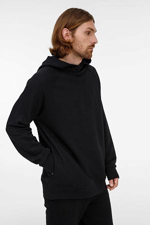 Худи унисекс H5, черное, размер XS/S