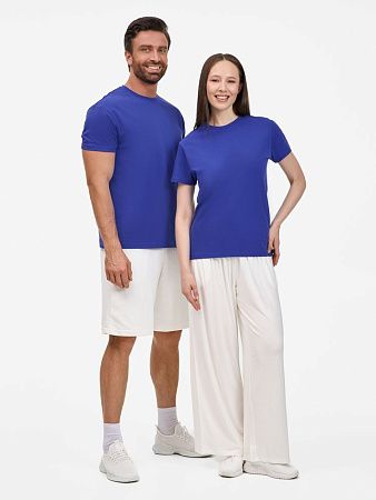 Футболка унисекс T-Bolka 200, ярко-синяя, размер S