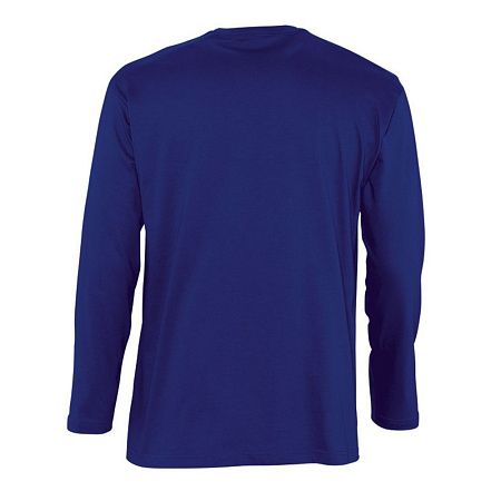 Футболка мужская с длинным рукавом Monarch, синий ультрамарин, размер XXL