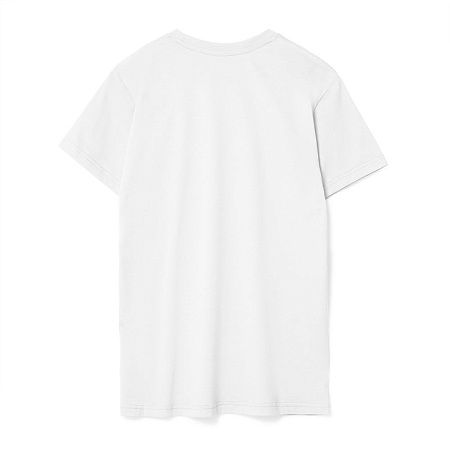 Футболка унисекс T-Bolka 160, белая (теплый оттенок), размер S