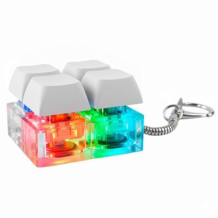 Брелок Press Anti Stress с LED подсветкой, черный