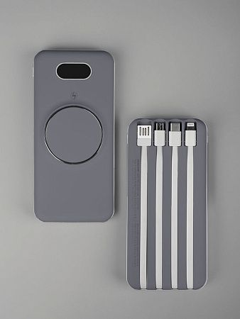 Внешний аккумулятор Omni Pro 10000 мАч, серый