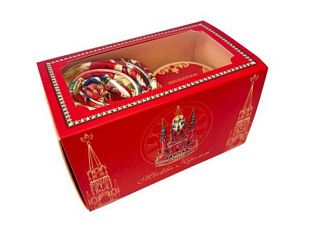 Набор: платок «Арабески» и свеча «Загадка Востока»