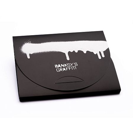 Набор Pininfarina Banksy Крыса: шариковая ручка GrafeeX и блокнот линованный из каменной бумаги, А5