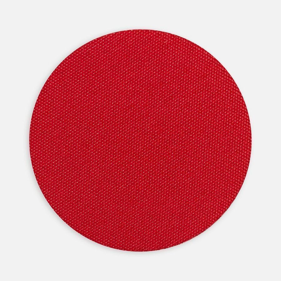 Наклейка тканевая Lunga Round, M, красная