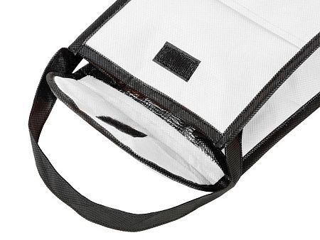 Сумка-холодильник Reviver на липучке из нетканого переработанного материала RPET