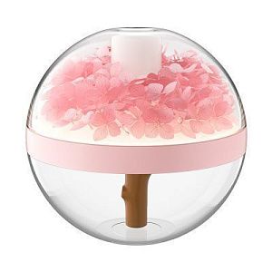 Настольный увлажнитель воздуха (арома диффузор)  Floral Garden, белый