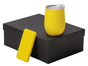 Подарочный набор «COLOR IT» с термокружкой и повербанком