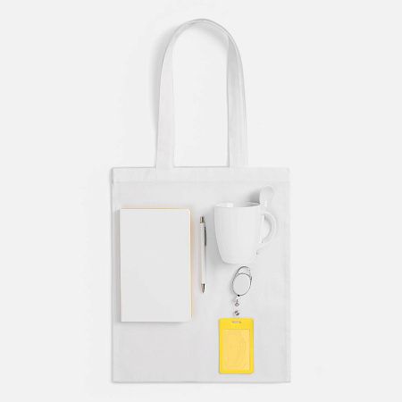 Набор Welcome Pack, желтый с белым