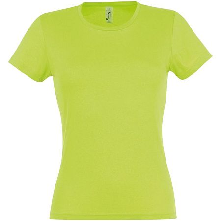 Футболка женская Miss 150, зеленое яблоко, размер S