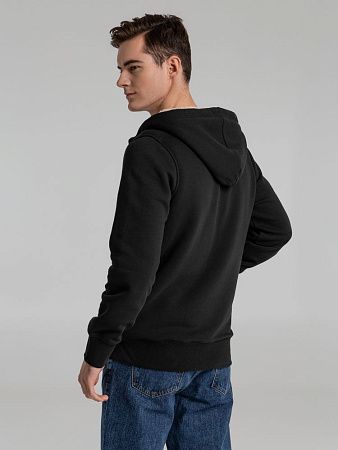 Толстовка унисекс на молнии Sherpa 280, черная, размер S