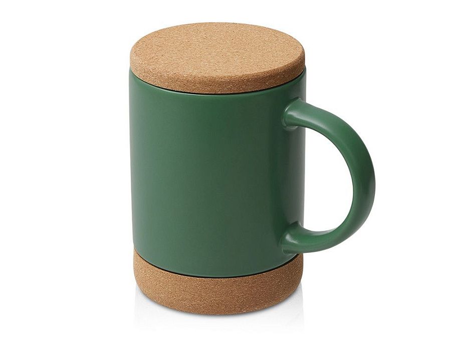 Кружка с пробковым дном и крышкой «Корк & Бон»