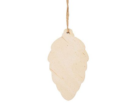Деревянная подвеска на елку «Cedar»