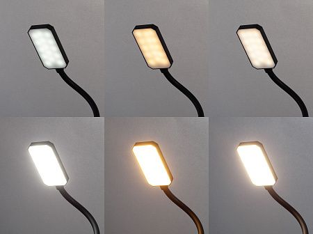 Лампа "Smart Flex" с беспроводным 3в1 (15W) ЗУ с MagSafe, часами, карандашницей и подсветкой логотипа