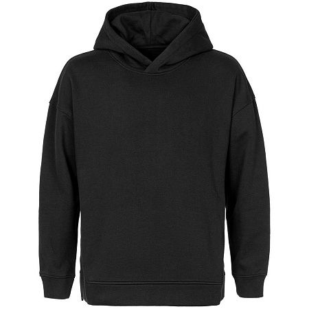 Худи оверсайз унисекс Tolla, черное, размер XS/S