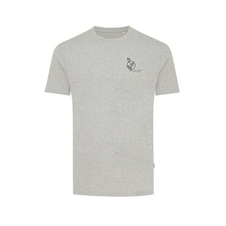 Футболка Iqoniq Manuel из переработанного неокрашенного хлопка, унисекс, 180 г/м²