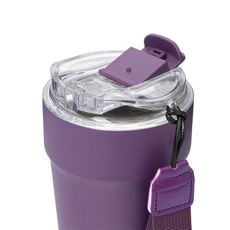 Термокружка вакуумная Монако (Monaco), фиолетовая