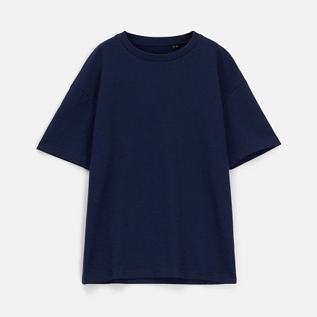 Футболка унисекс Durington, темно-синяя, размер XS/S