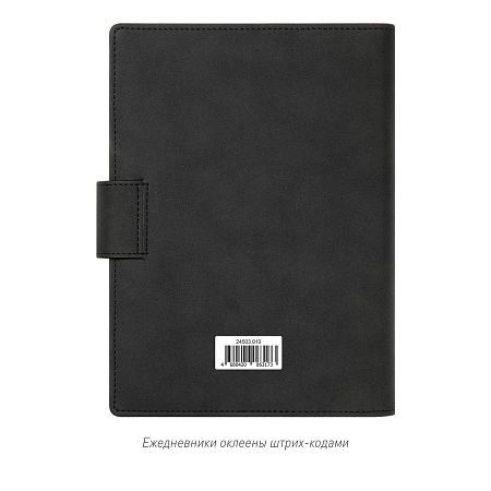 Ежедневник-портфолио Passage NEO недатированный в подарочной коробке, черный