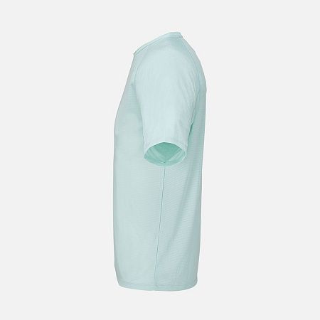 Футболка спортивная унисекс Vortex, зелено-голубая, размер XS