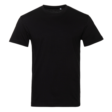 Футболка унисекс STAN, хлопок 150, 51, Чёрный,  (20)  (44/XS)