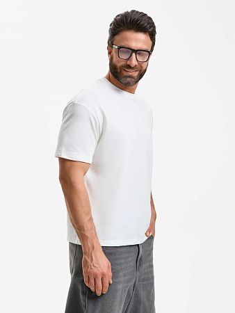 Футболка унисекс Durington, белая, размер XS/S