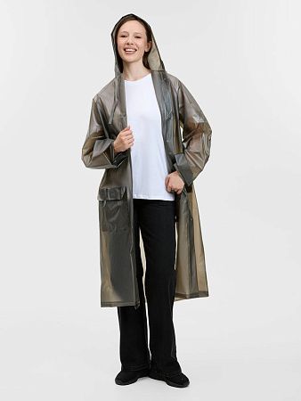 Дождевик RainDrop, серый, размер XL/2XL