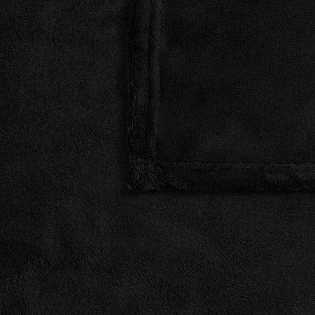 Плед Plush, черный