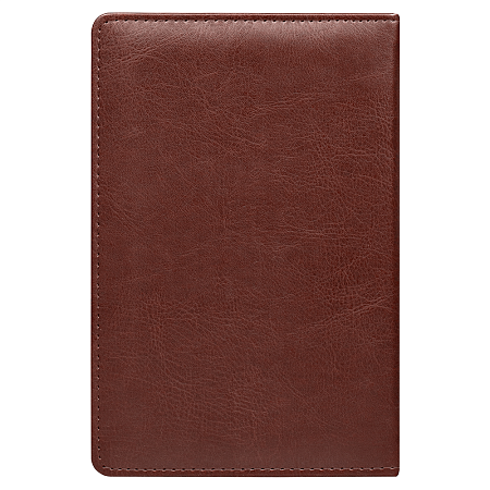 Ежедневник City Buffalino А5, недатированный, в твердой обложке с поролоном, коричневый