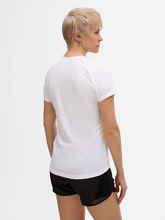 Футболка женская Sporty Women 140, белая, размер XS