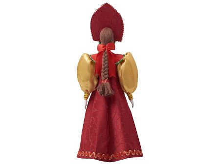 Подарочный набор: кукла фарфоровая, чай "Малина с мятой"