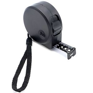 Рулетка Shadow 5м, белая