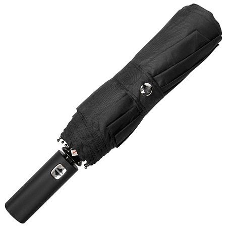 Зонт складной автоматический Forest Lotus, чёрный