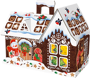 Набор конфет "Коттедж пряничный", 400 г