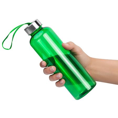 Бутылка для воды VERONA PET COLOR 550мл Зеленая с зеленым 6261.02