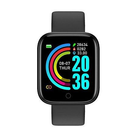 Смарт-браслет Ritmix RFB-505 (синий/белый/черный)