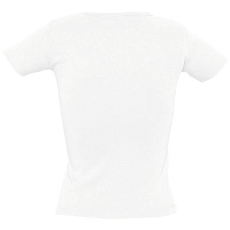 Футболка женская с круглым вырезом Lady 220 белая, размер M