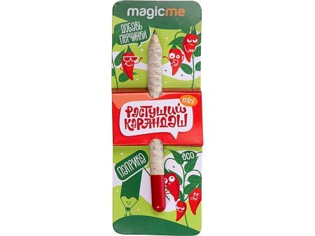 «Растущий карандаш» mini с семенами паприки