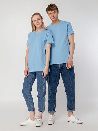 Футболка унисекс Regent 150, голубая, размер S