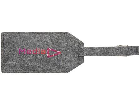 Багажная бирка из RPET-фетра «Tie»