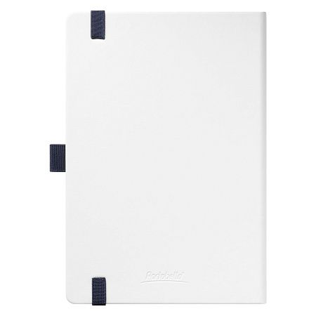 Ежедневник Arctic недатированный, белый/синий