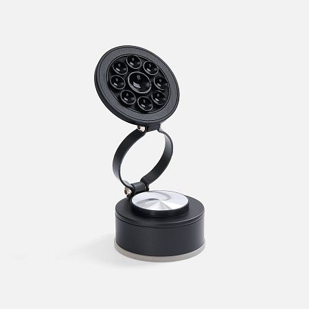 Вакуумный магнитный держатель airFix, черный с серым