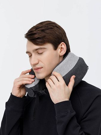 Дорожная подушка Piligrim, серая