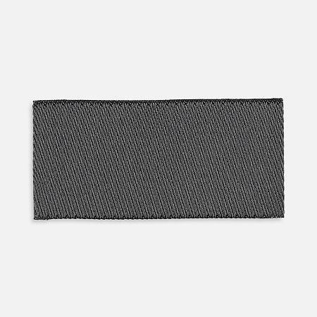 Лейбл тканевый Epsilon, XXS, темно-серый