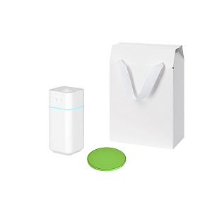 Подарочный набор Клауд НЕО, Аурис (Cloud NEO, Auris), салатовый (увлажнитель воздуха, зарядное устройство)