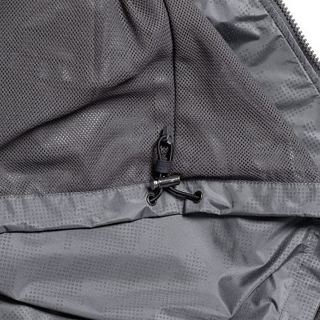 Ветровка светоотражающая Lattvind, серая, размер XXS