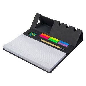 Планинг (органайзер) Flinders настольный с подставкой для телефона, черный