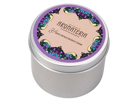 Набор: платок «Каменный цветок» и свеча «Утонченность»