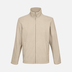 Куртка флисовая унисекс Nitro, серо-бежевая, размер 4XL