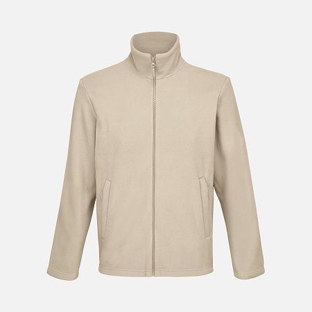 Куртка флисовая унисекс Nitro, серо-бежевая, размер S